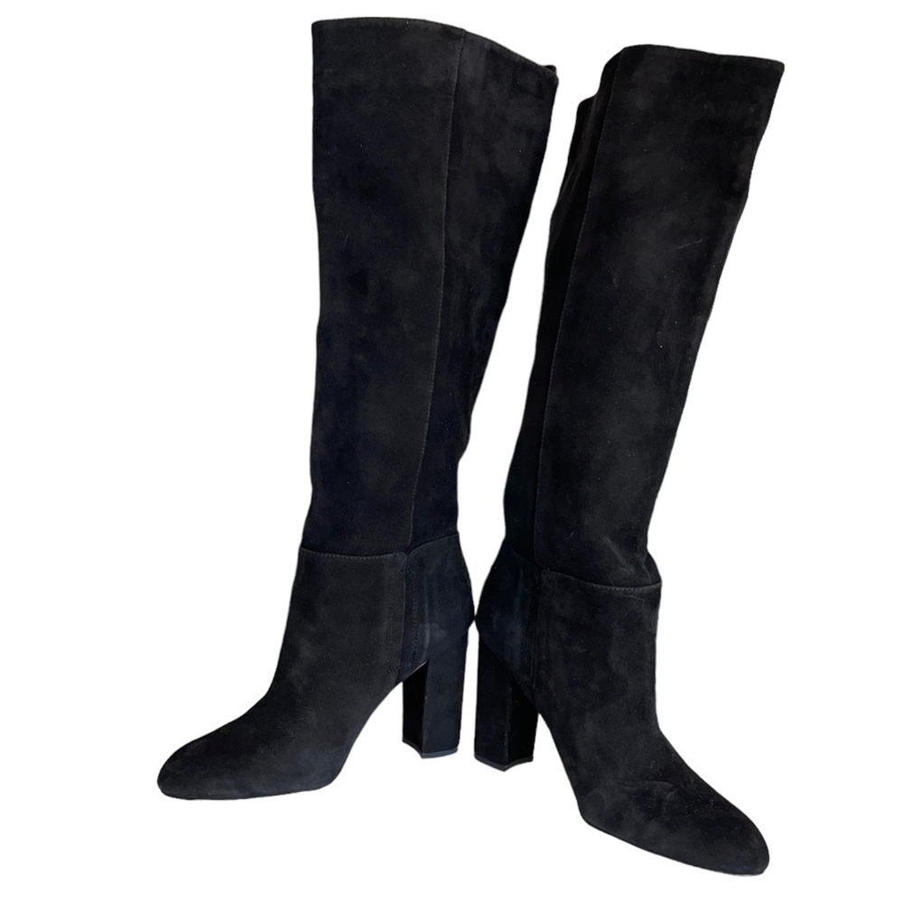 NWOT - Sam Edelman Caprice Knee-High Boot Black Suede Boot Size 9.5 no box - Picture 6 of 13